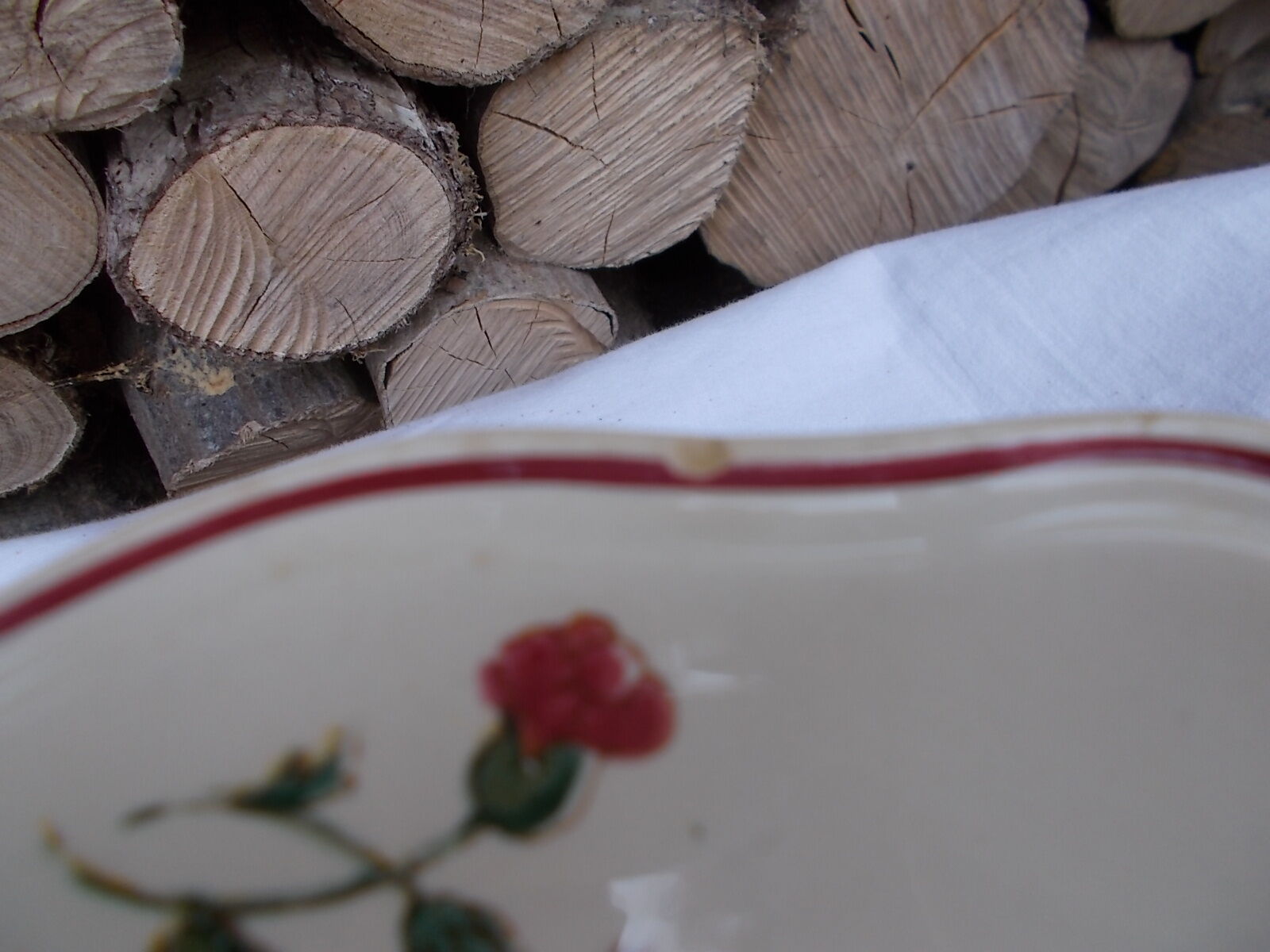 Set of 15 flat plates Sarreguemines agreste models