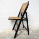 Folding cane chair