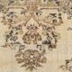 Tapis Anatolien Vintage Clair – Motifs Floraux Élégants, 202x278 Cm