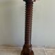 Column support screw of the press.