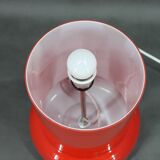 Opaline glass mushroom table lamp, Space Age, Czechoslovakia, 1970s