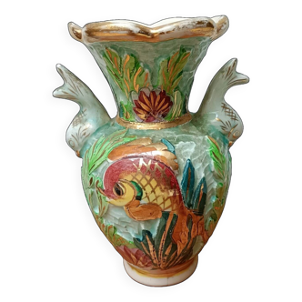 Fish vase, Monaco Lamarche