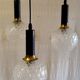 Chandelier with 3 lights - 1950s/60s