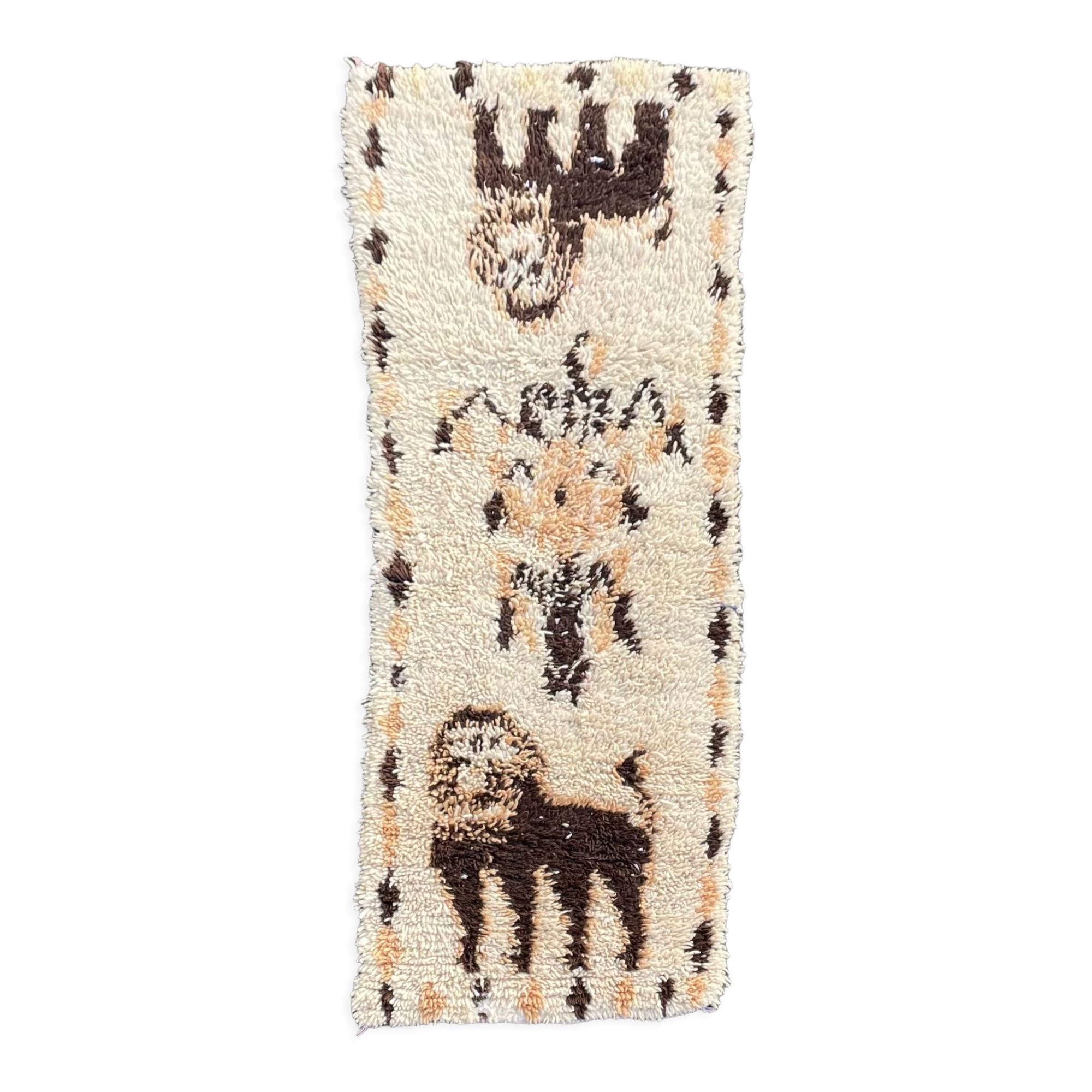 Berber rug Azilal 80x210 cm