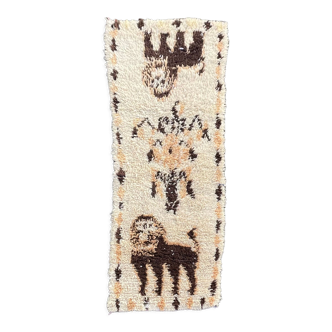 Berber rug Azilal 80x210 cm