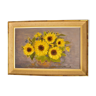 Tableau bouquet de tournesols