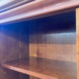 Bookcase with 2 glass doors