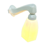 Wall lamp 1930 1940 opaline and porcelain of sarreguemines