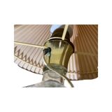 Vintage GLASS Table Light | Beautiful Mid Century Designer Lamp From Norway Including Lampshade