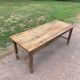 Farmhouse table