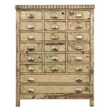 Antique teak furniture with 20 drawers