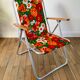 Paire de chaises de camping à fleurs vitaminées 70