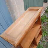 Wooden wall shelf/dresser