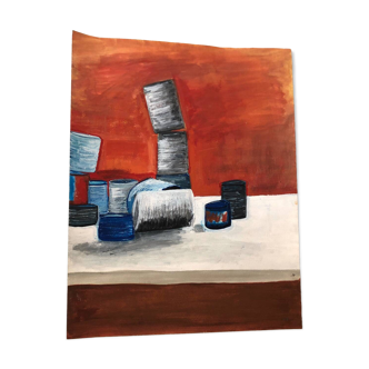 Gouache on paper