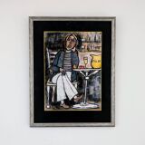 Signed painting