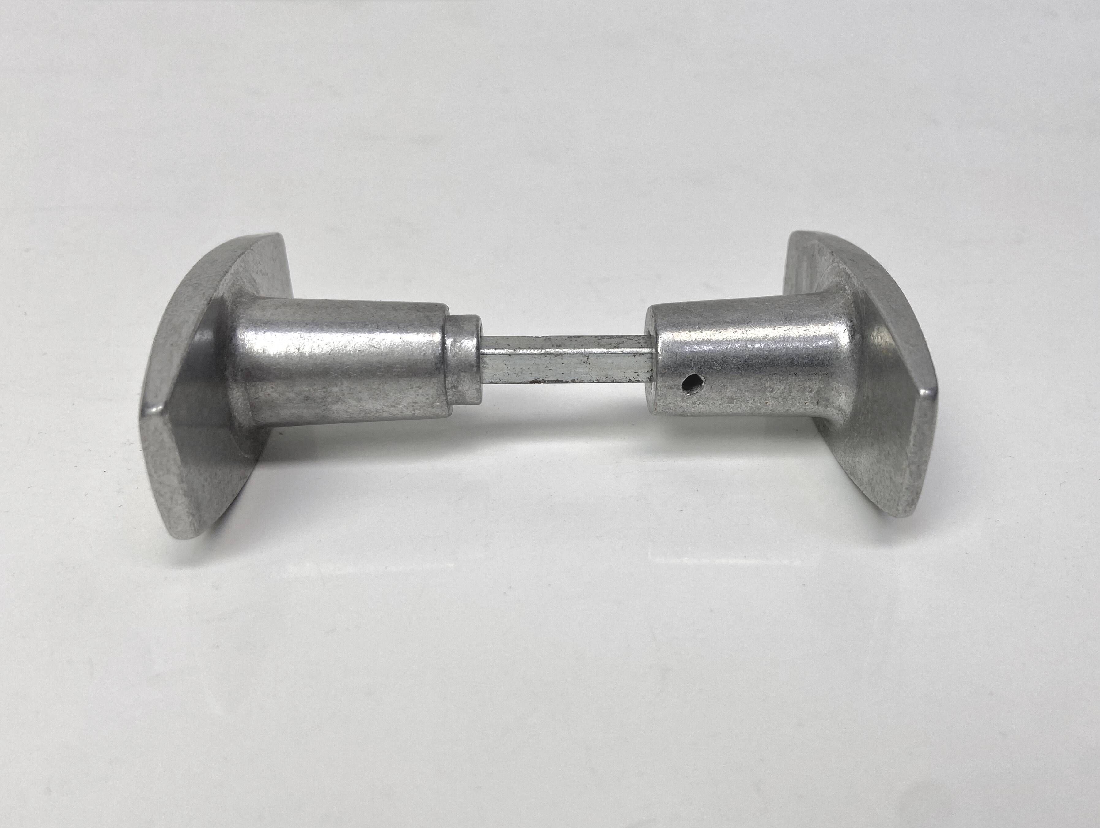 Set of aluminum handles - 15 pair of aluminum handles - industrial design - renovation