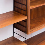 Piece wall unit by Nisse Strinning for String, Sweden 1950