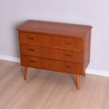 Commode Suède années 1970