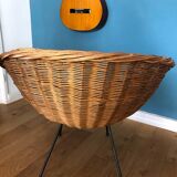 Rattan armchair