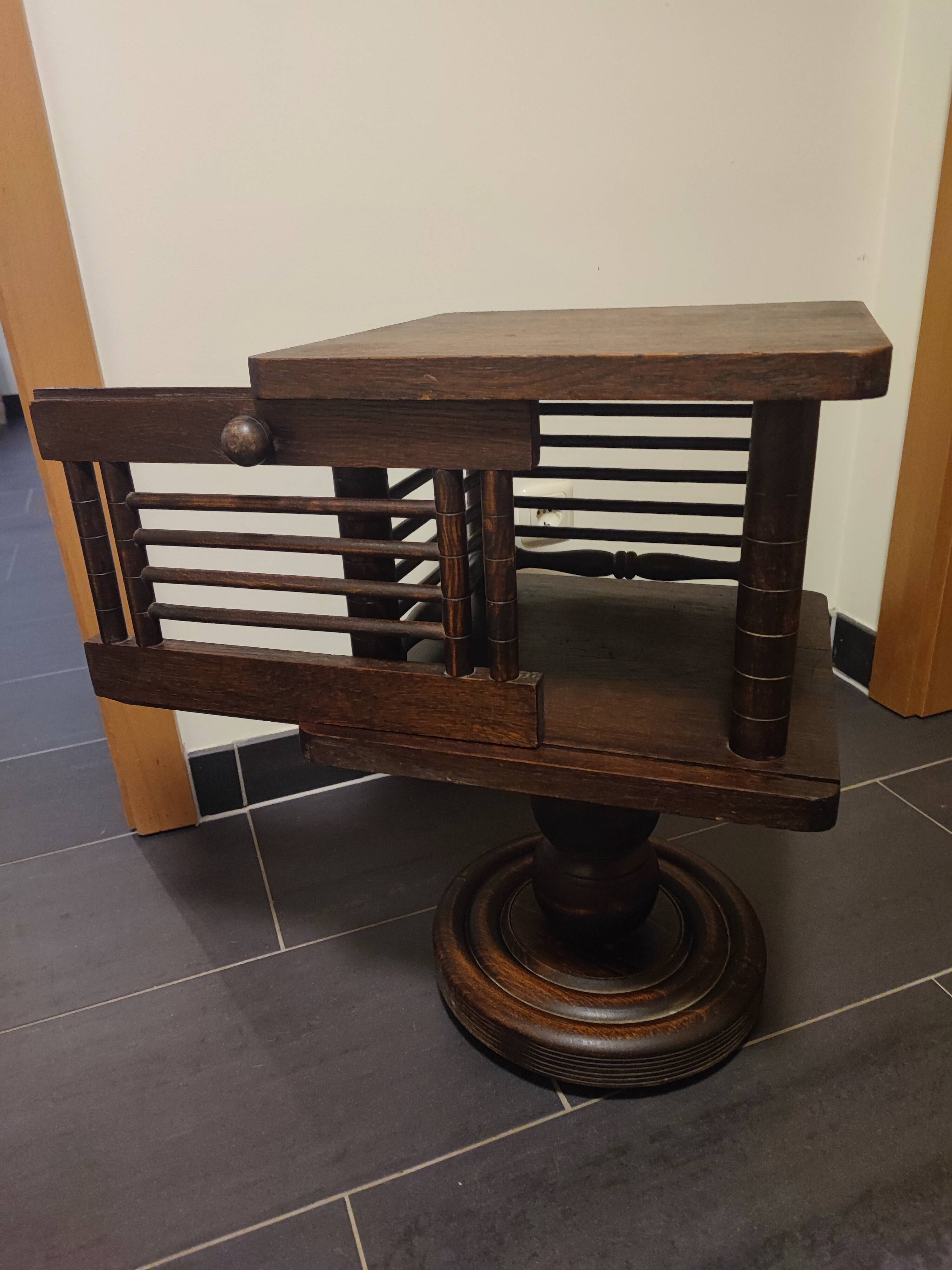 Chevet en bois style Dudouyt