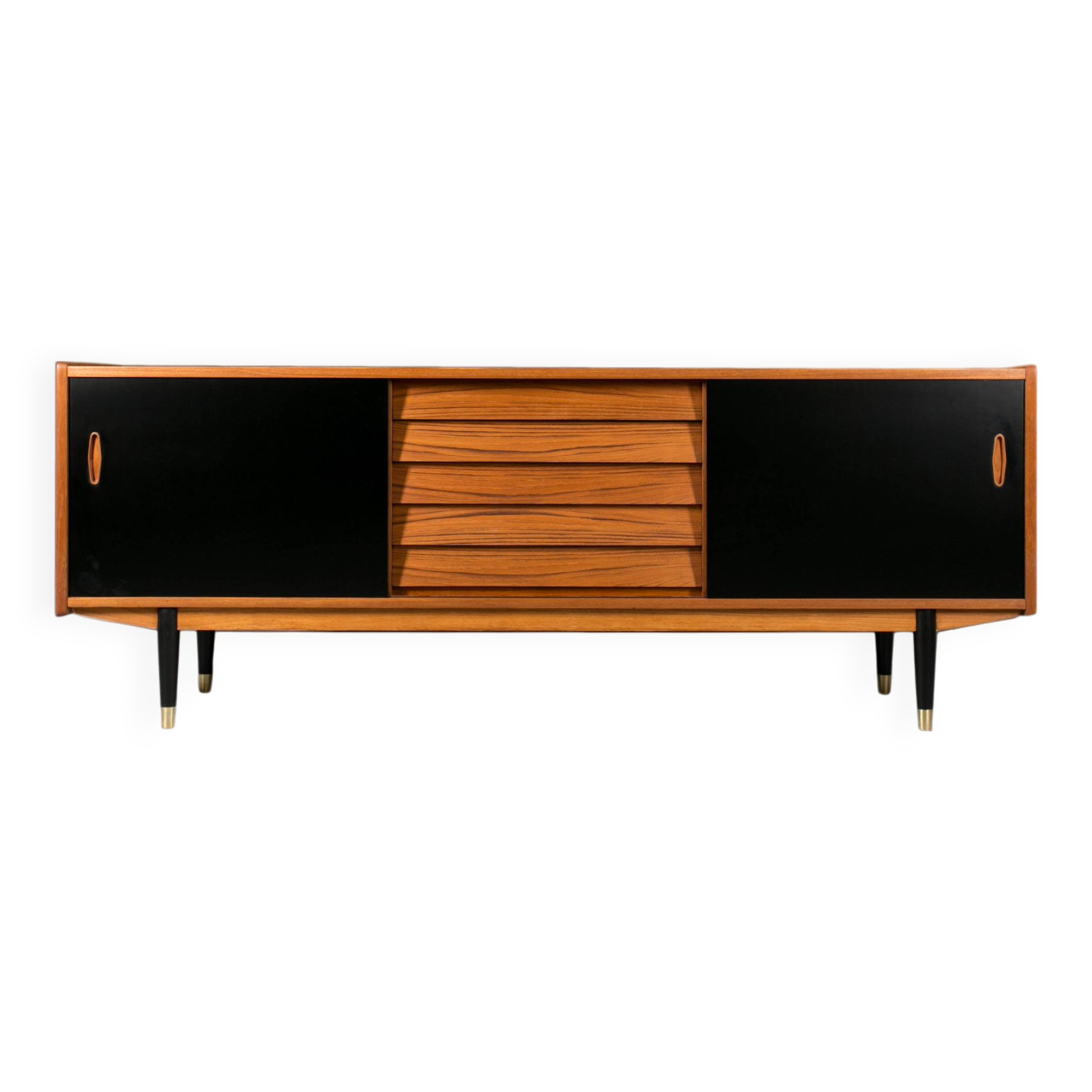 Teak sideboard by Nils Jonsson for PS Heggen, Scandinavian modern, 1960s