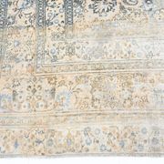 Tapis persan classique antique bleu clair 10x13, 296x386 cm