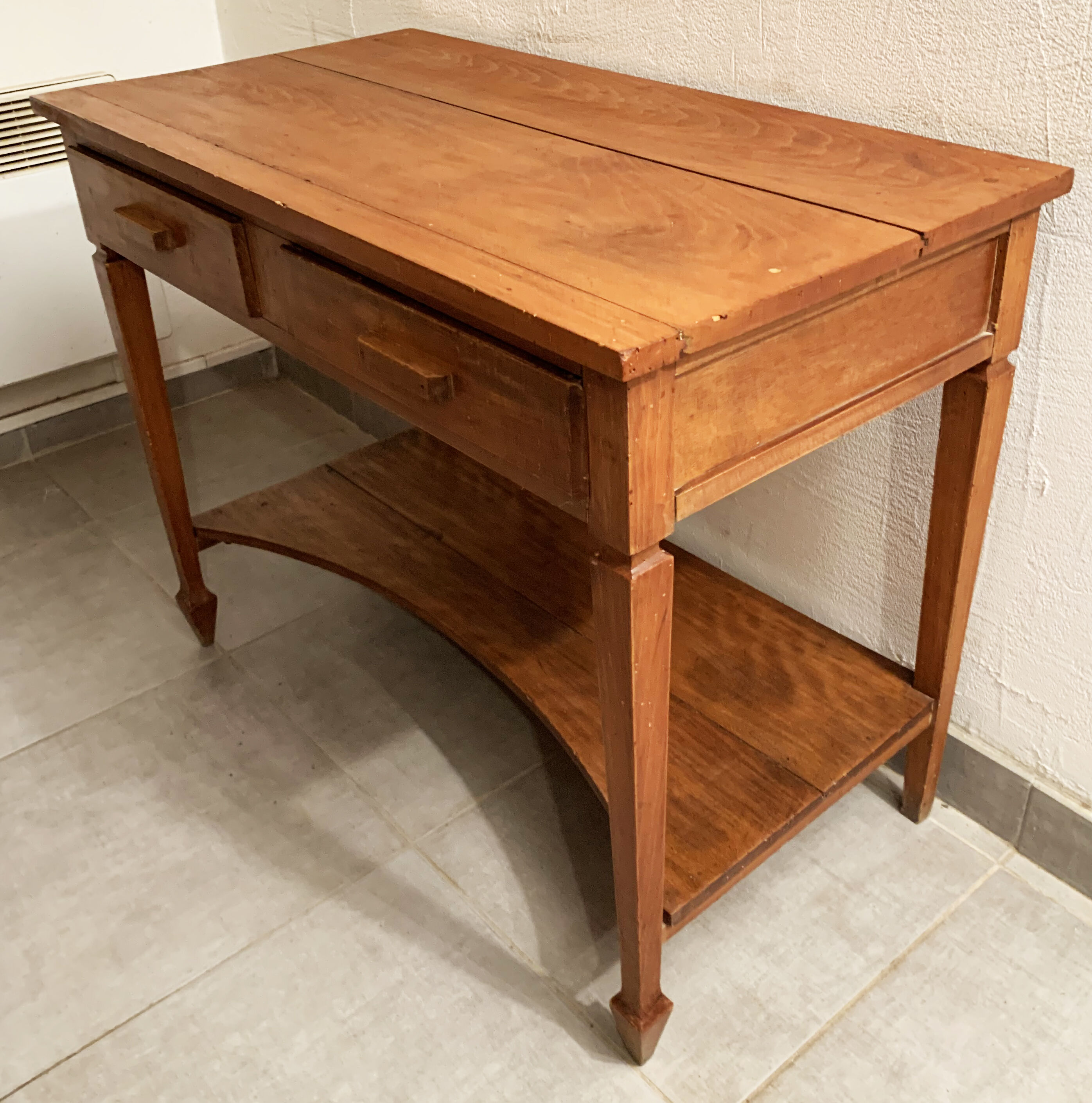 Wooden console 50s-60s