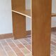 Birch plywood bookshelf, desk top.