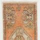 Vintage Small Rug. Turkish Seat Cover. Hand-knotted Door Mat. Entryway Rug. Kitchen Mat