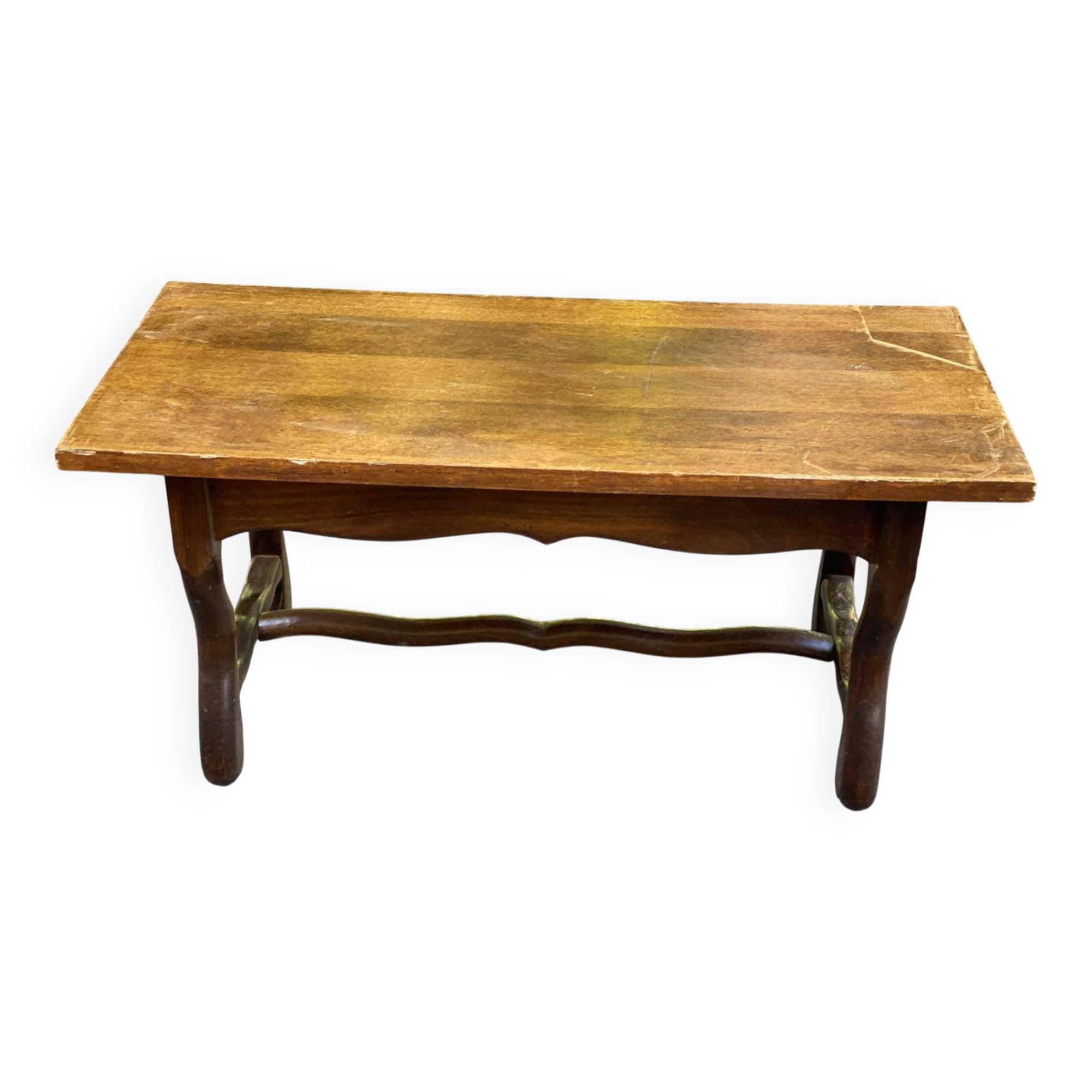 Vintage wooden coffee table 95x45cm