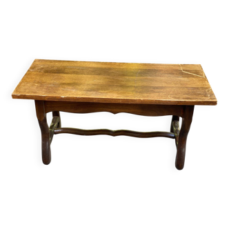 Vintage wooden coffee table 95x45cm