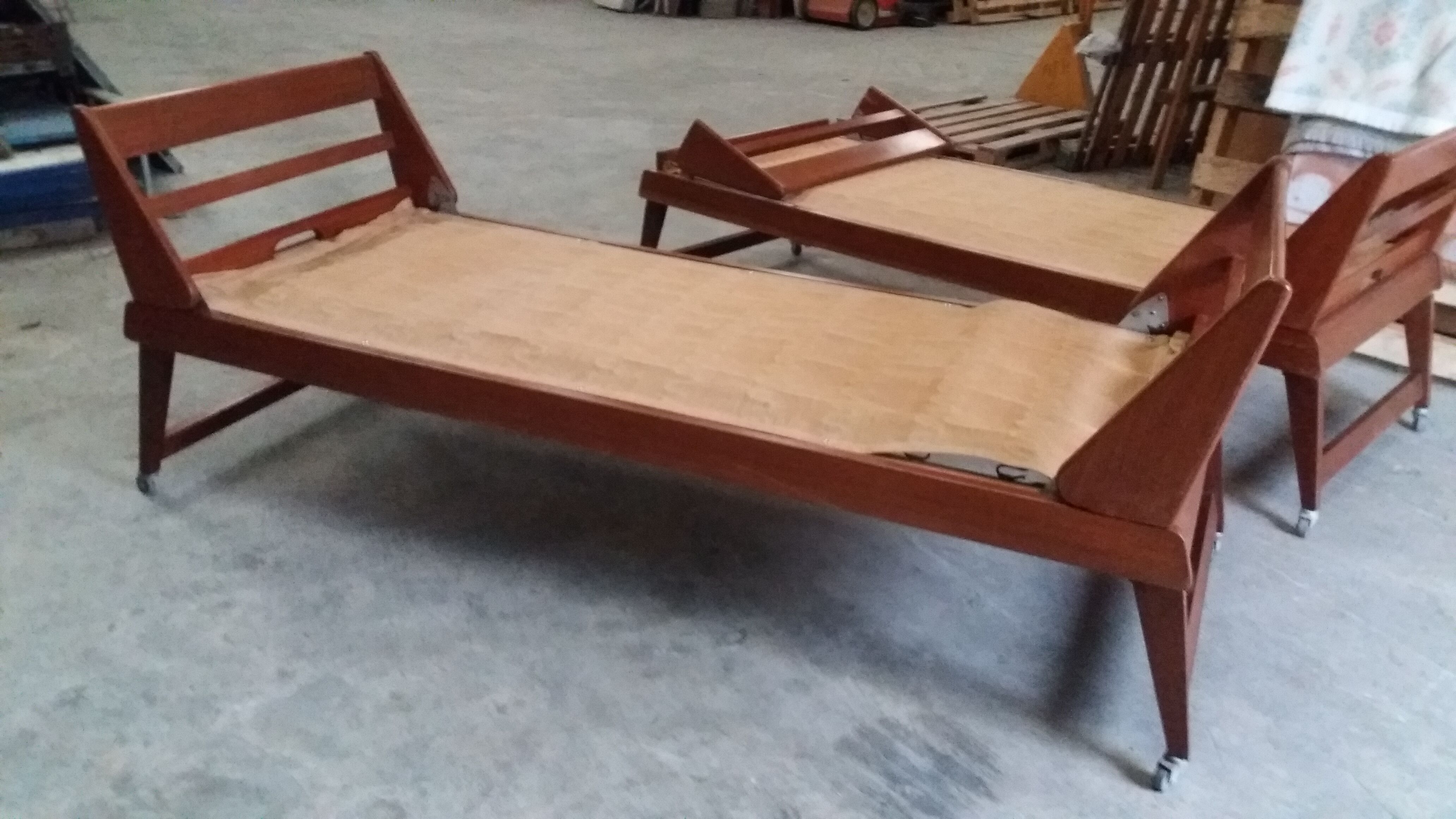 Pair of Scandinavian beds