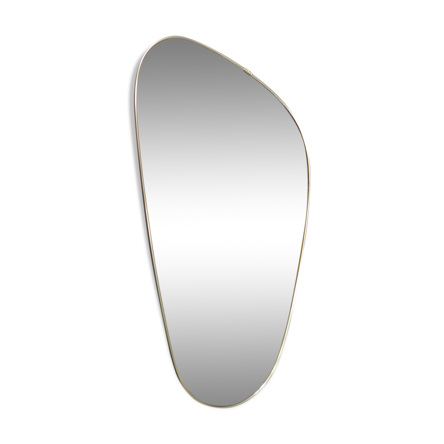 Freeform mirror spaceage 1950s  - 74x39cm