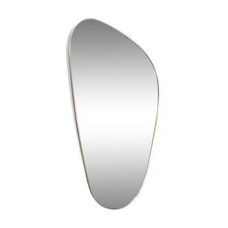 Freeform mirror spaceage 1950s  - 74x39cm