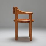 Rainer Daumiller pine chairs 1970