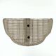 Pair of Murano Glass Wall Sconces with Ribbed Texture