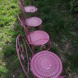 Set 2 fauteuils+2 chaises Fermob fer forgé ancien(ne)s