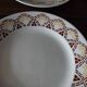 Flat plates set of four HBC Choisy le Roi Elianne decor