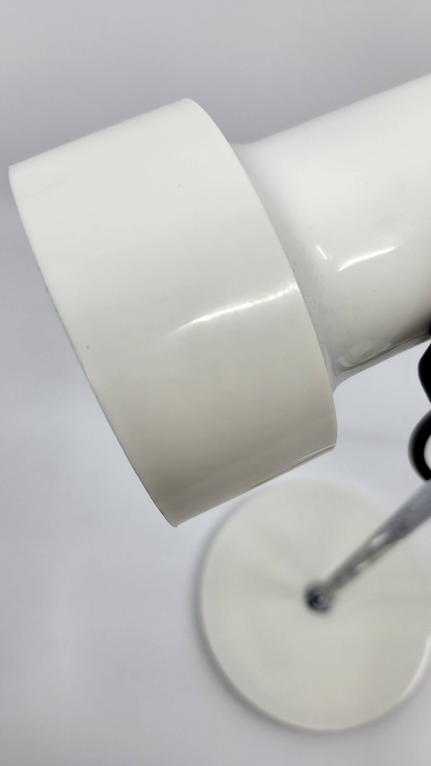 Adjustable table lamp signed white CGM 1970/80 Space Age, Mid Century, Vintage