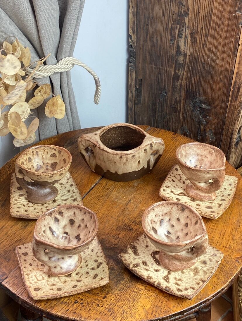 Stoneware coffee service, 1970s