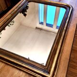 Antique Louis-Philippe gilded mirror “Apoline”