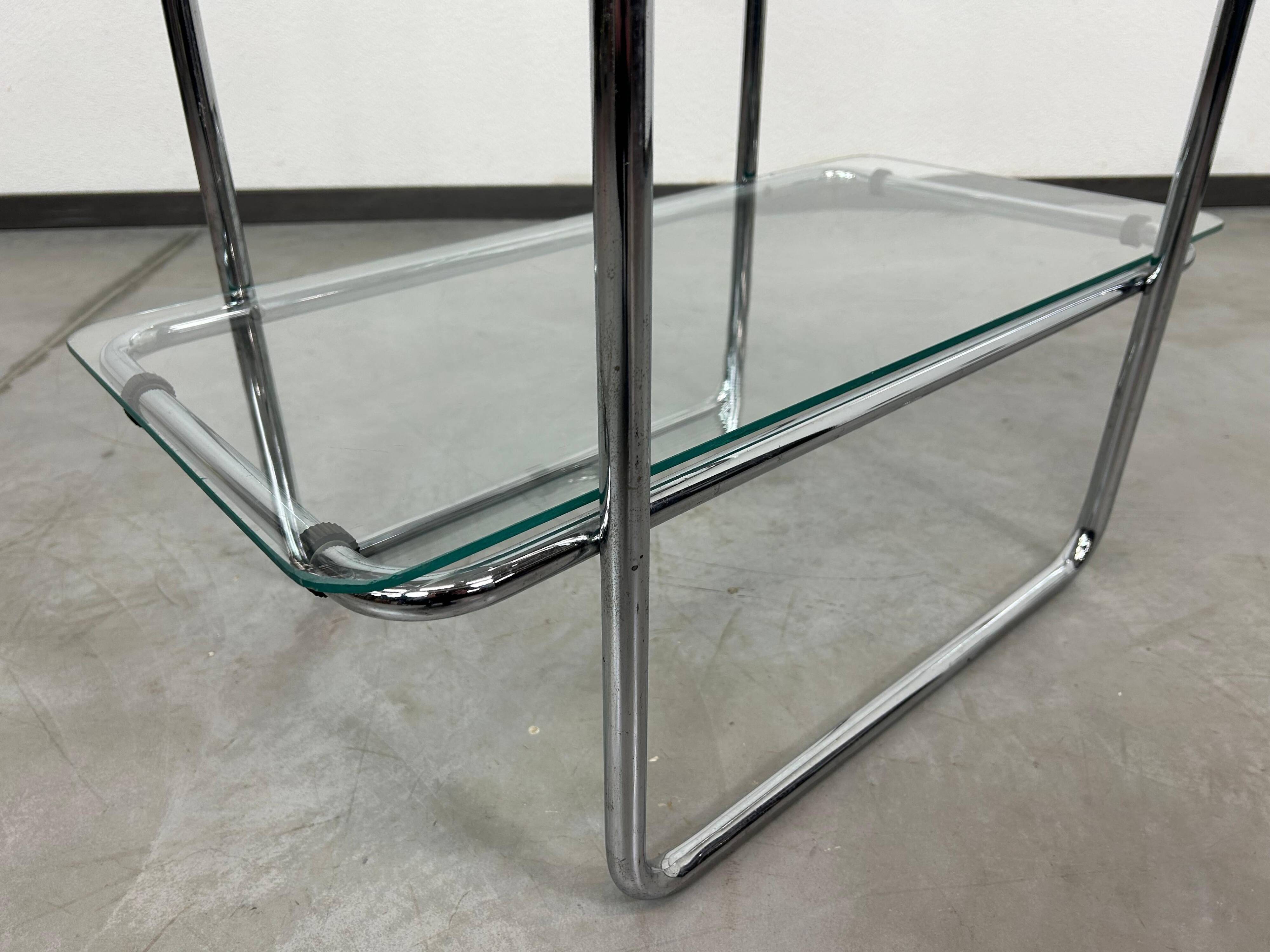 Tubular flower shelf Art Deco Bauhaus B136 by Emile Guyot