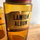 Jar "Lamium Album" brown glass