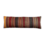 Vintage turkish kilim cushion cover , 120 x 40 cm