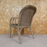 ancien fauteuil Lloyd Loom