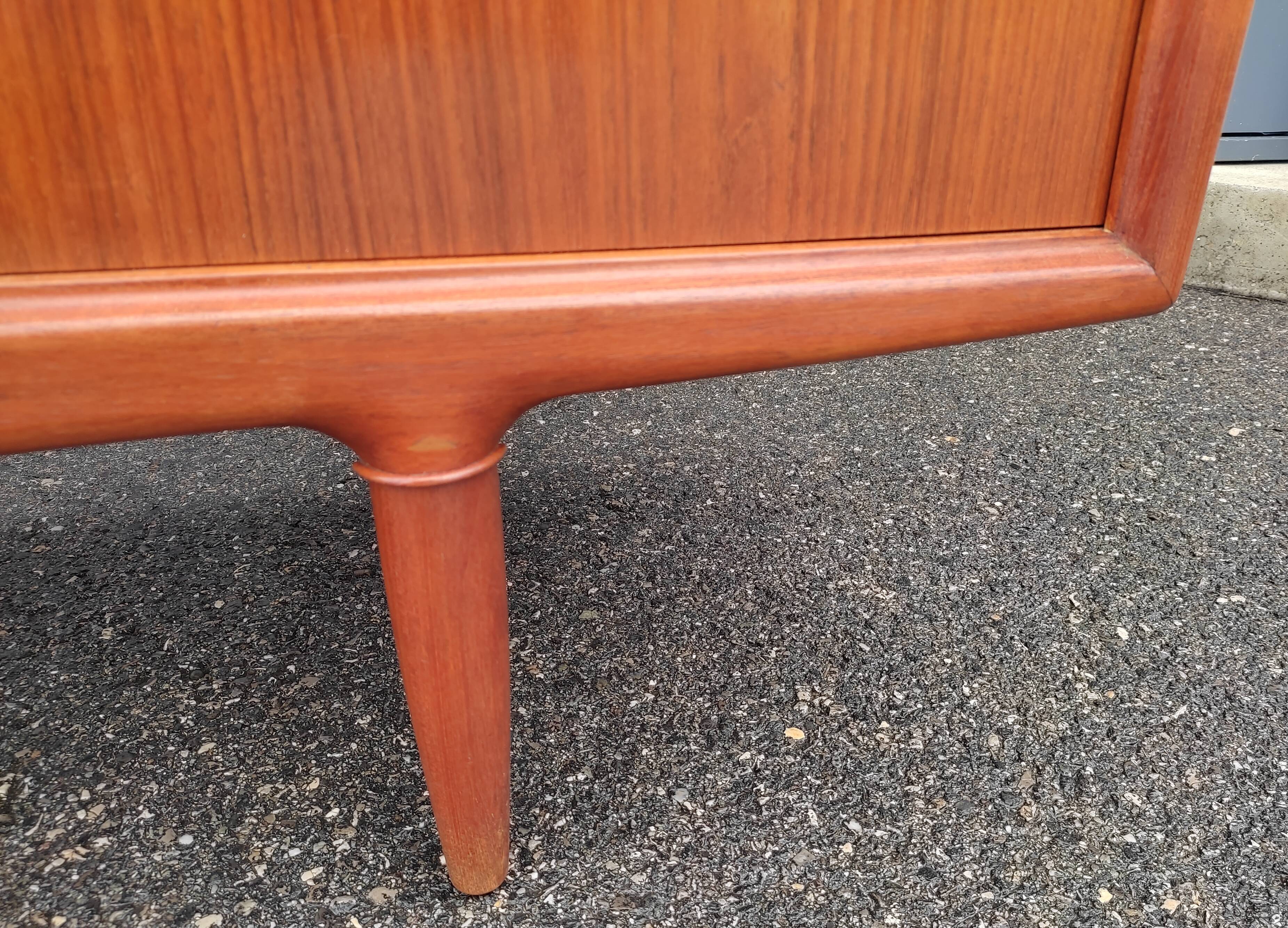 Scandinavian teak row by Axel Christensen for ACO Mobler