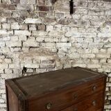 Secretary In Mahogany Louis XVI XVIII Eme Century