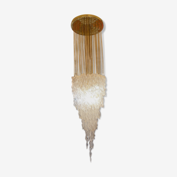 Suspension Venini 200 murano glass 1970