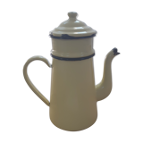 Yellow metal teapot