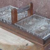 Art Deco ramekin holder, server or aperitif tray